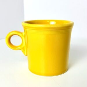 Fiestaware Daffodil Yellow O-Ring Handle Coffee Cup HLC Homer Laughlin USA
